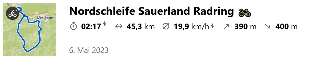Sauerlanradring Nord